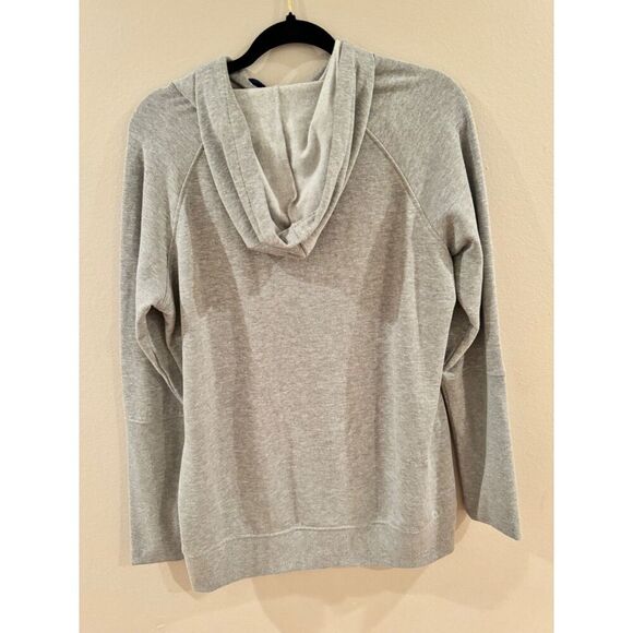 Auburn Tigers Womens Sequin Hoodie Gray Medium SEC Team Go Tigers! - Picture 2 of 6